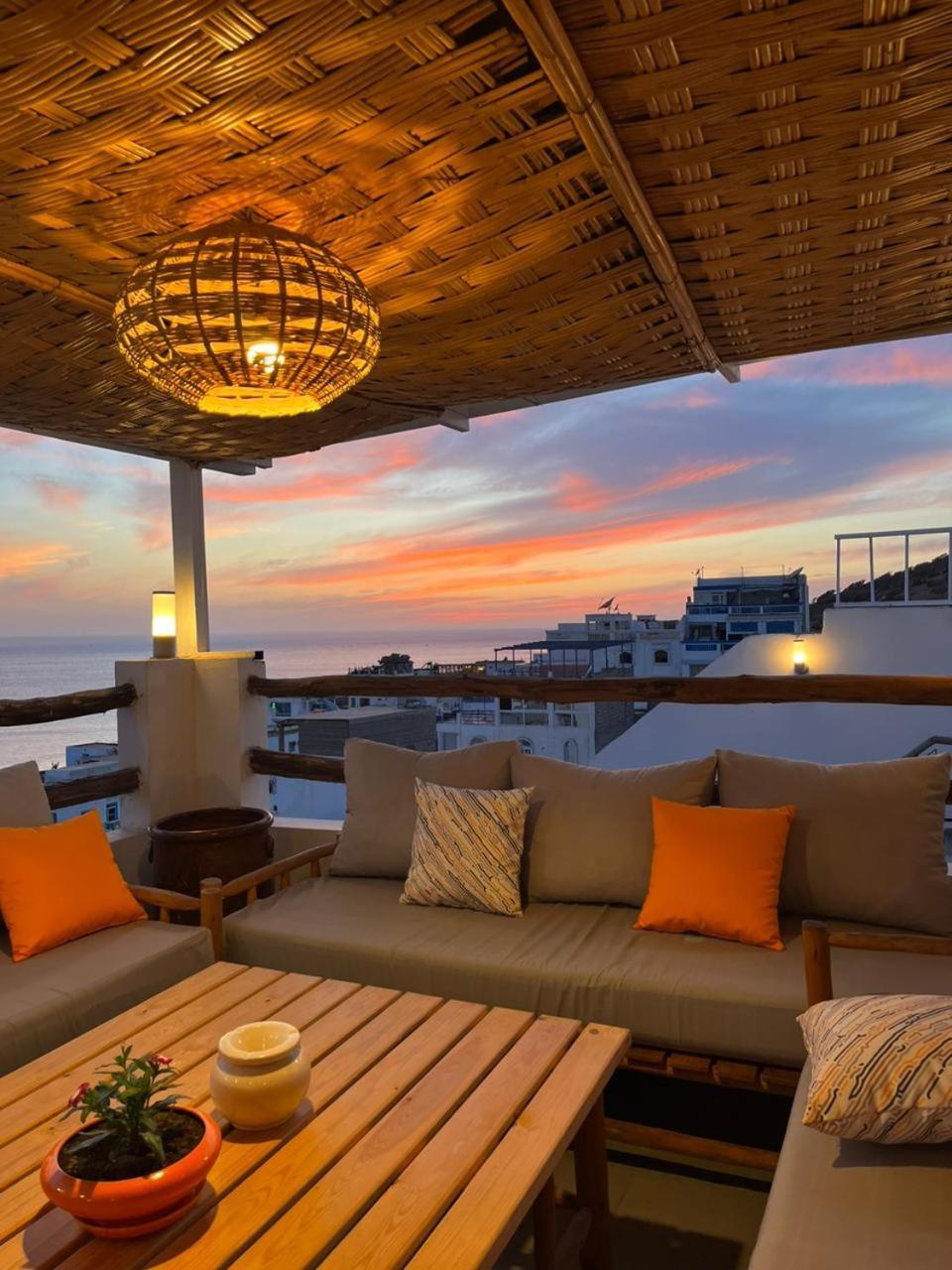 Bigblue Surf Hostel & Coworking Space - Taghazout (Adults Only) Azazoul Kültér fotó
